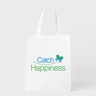 Catch Happiness in you moments! Grocery Bag