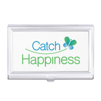 Catch Happiness in your moments! Business Card Case