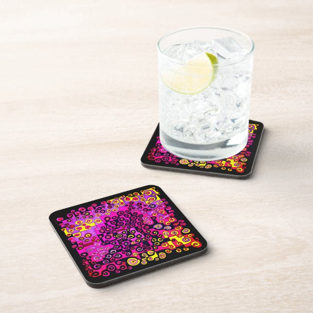 Catch me if you can Pinky!  Beverage Coaster (Right Side)