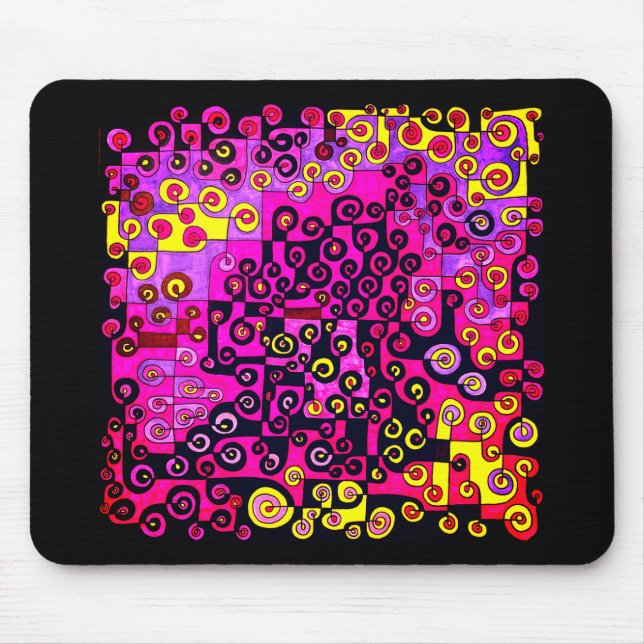 Catch me if you can Pinky!  Mouse Pad (Front)