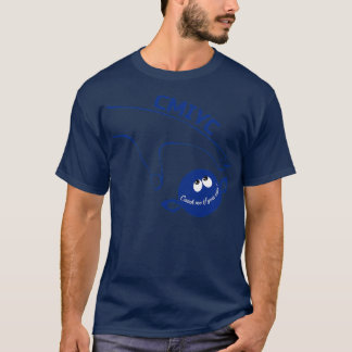 Catch me if you can Sporty CMIYC in blue T-Shirt