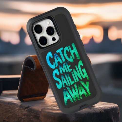 Catch Me Sailing Away On A Serene Ocean Journey iPhone 15 Pro Case