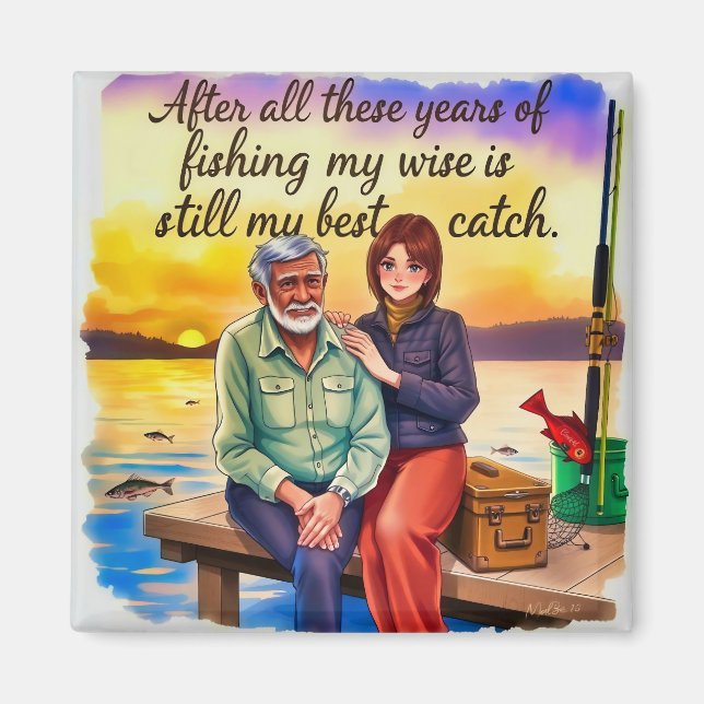 Catch of a Lifetime Magnet (Front)