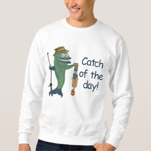 Catch of the Day Embroidered Sweatshirt