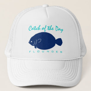 Catch of the Day - Flounder Fishing Hat