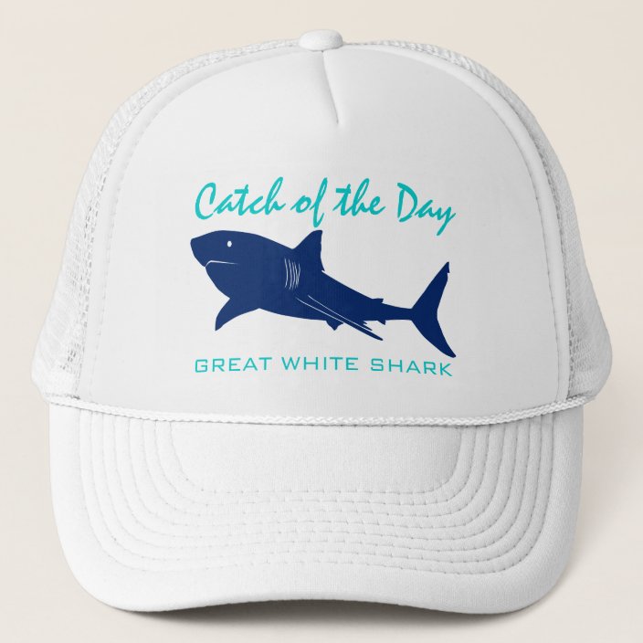 shark fishing hat