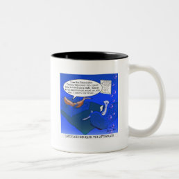 Catch-Release Cartoon Two-Tone Coffee Mug