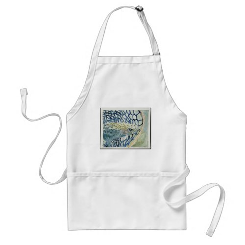 Catch  Release Fishing Designs Adult Apron