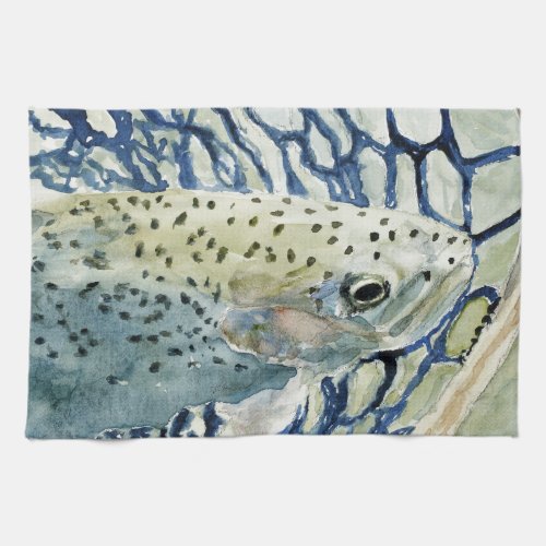 Catch  Release Fishing Designs Towel