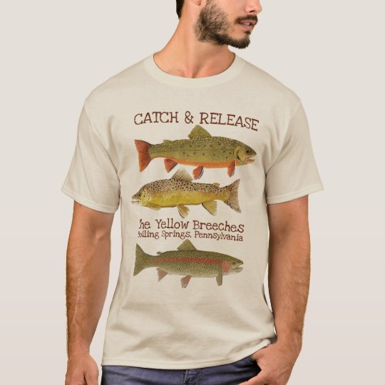 Catch & Release Trout Fishing TShirt
