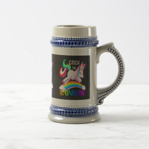 Catch the Rainbow - Unicorn Designs-15989 Beer Stein