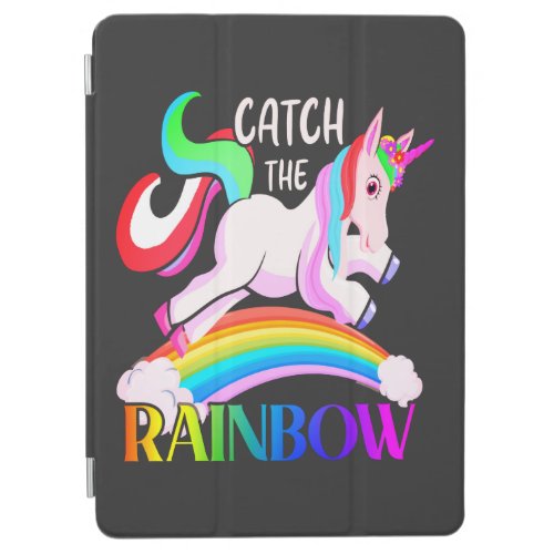 Catch The Rainbow _ Unicorns Design iPad Air Cover