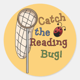 Catch the Reading Bug Stickers
