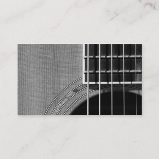 Customizable Catch the Rhythm - Grayscale 2 Business Card