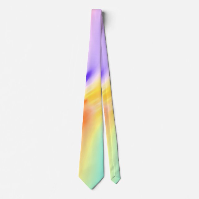 “Catch the Sun #1" Pastel Neck Tie (Front)