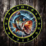 Catch the Thrill with Bass Style Dart Board<br><div class="desc">1. Introducing a unique and eye-catching dart board that seamlessly combines the thrill of the game with the passion for fishing. This exceptional dart board features a striking design of a large big mouth bass, making it an ideal centerpiece for any man cave or fishing enthusiast's retreat. The eclectic look...</div>