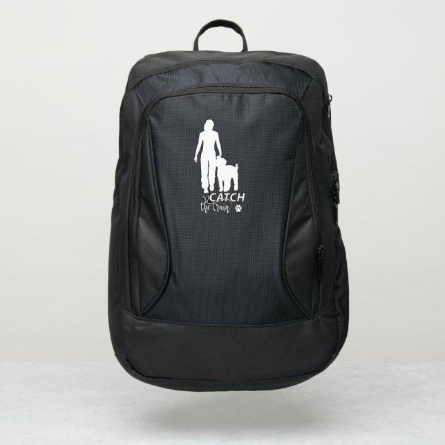 Catch the Train® Service Dog Handler Backpack (Front)