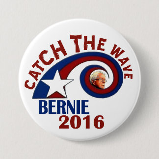 Catch the Wave! Pinback Button