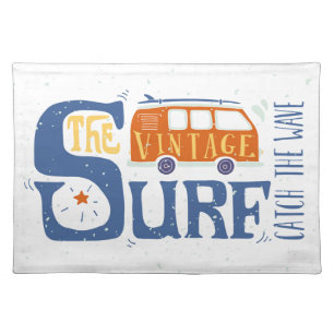 Catch The Wave Poster Placemat