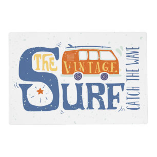 Catch The Wave Poster Placemat