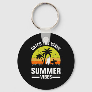 Catch The Wave Summer Vibes-64193 Keychain