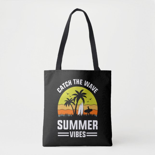 Catch The Wave Summer Vibes-64193 Tote Bag (Front)