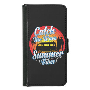 Catch the Wave Summer Vibes Samsung Galaxy S5 Wallet Case