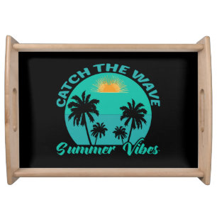 Catch the Wave Summer Vibes Serving Tray