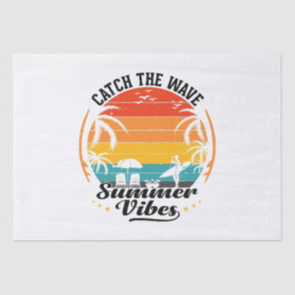 Catch the Wave Summer Vibes Tissue Paper