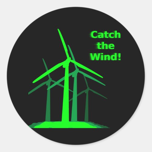 Catch the Wind Sticker