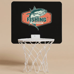 Catch With The Best Fishing Mini Basketball Hoop