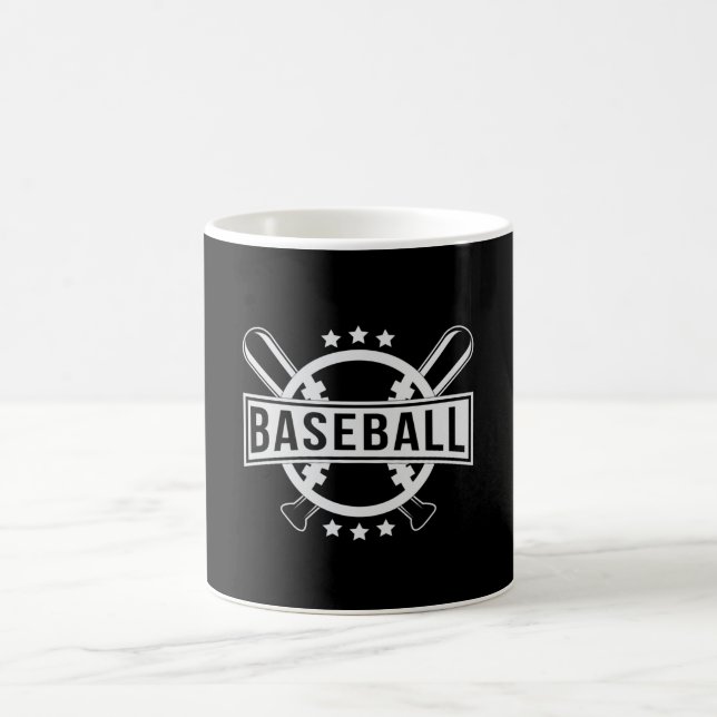 Catcher Baseball Sports Bat Pitcher Funny Gift Coffee Mug (Center)