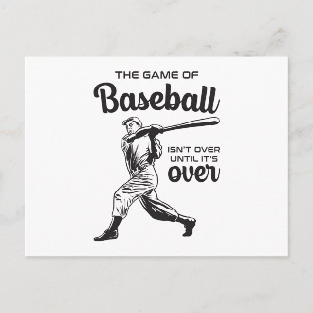 Catcher Baseball Sports Pitcher Funny Gift Idea Postcard (Front)