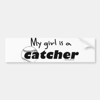 Catcher (Girl) Bumper Sticker