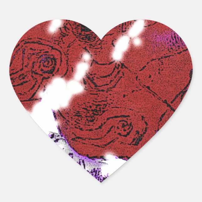 Catcher in the Rye carousel Heart Sticker (Front)