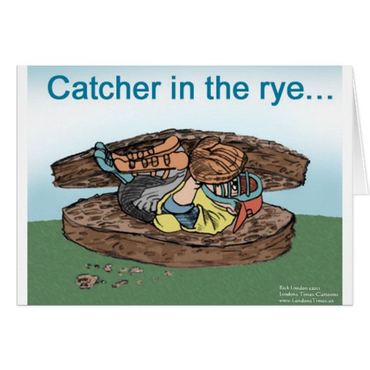 Catcher In The Rye Funny Tees Cards Mugs Gifts Etc (Front Horizontal)