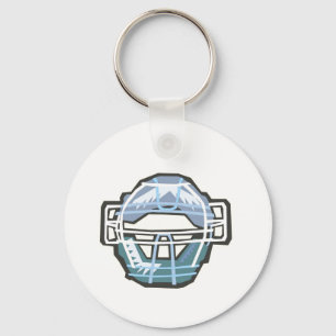 Catchers Mask Keychain