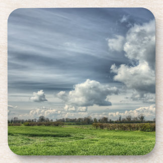 Catching Clouds (color HDR) Coaster