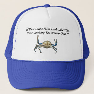 Catching Crabs, Funny Truckers Cap. Trucker Hat