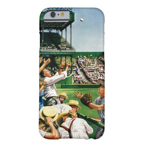 Catching Home Run Ball Barely There iPhone 6 Case