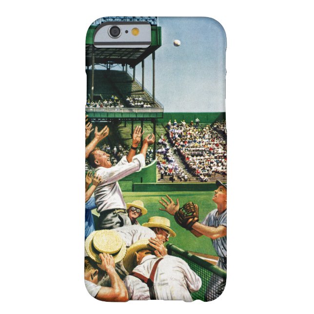 Catching Home Run Ball Case-Mate iPhone Case (Back)