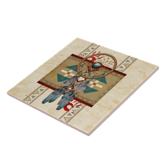 Catching Spirit Native American Ceramic Tile Zazzle Catching Spirit Native American Ceramic Tile