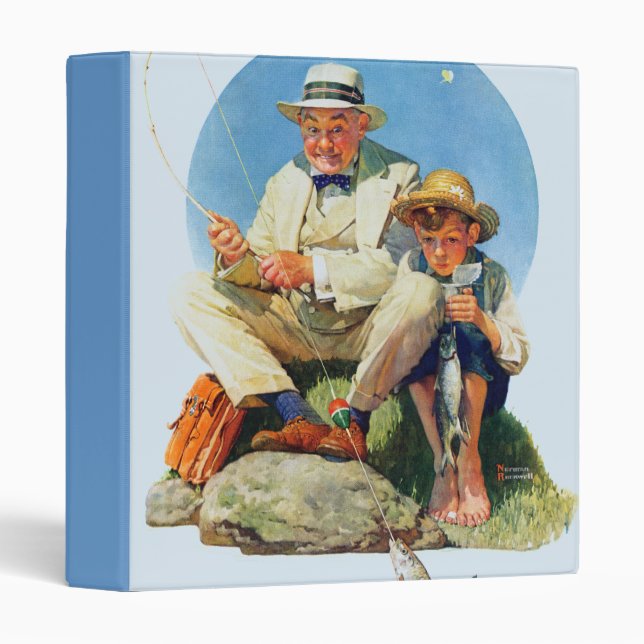 Catching the Big One 3 Ring Binder (Front/Spine)