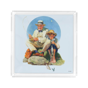 Catching the Big One Acrylic Tray