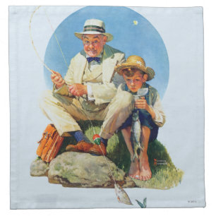 Catching the Big One Napkin