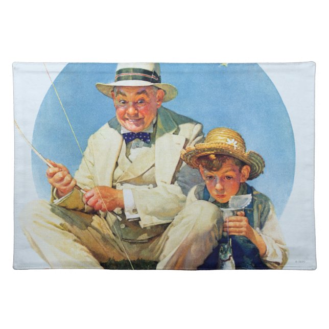 Catching the Big One Placemat (Front)