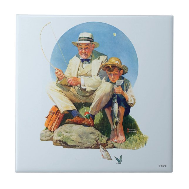 Catching the Big One Tile (Front)