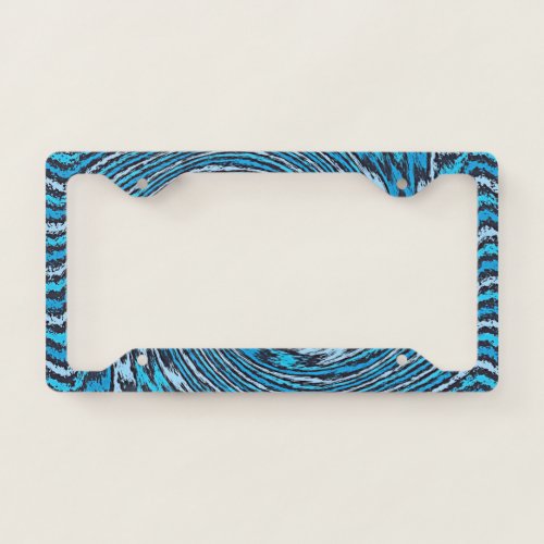 Catching the Blue Wave License Plate Frame