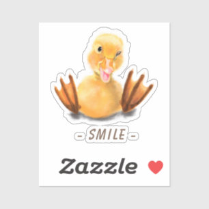 Catchy Duck Sticker