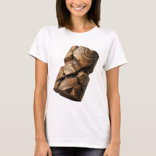 Catchy Gray ABSTRACT ART Statement Design T-Shirt